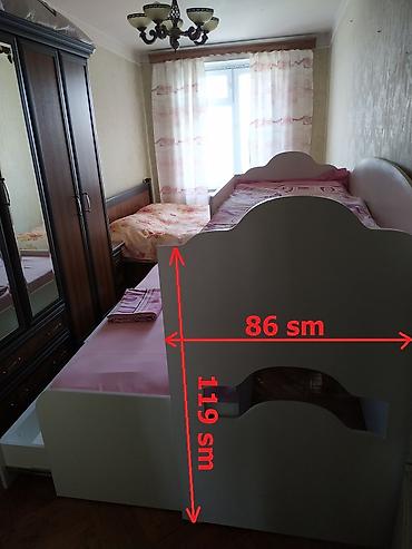 uşaq carpayısı ikinci əl: Oğlan və qız üçün, İşlənmiş, Çarpayı, Matras ilə — 2