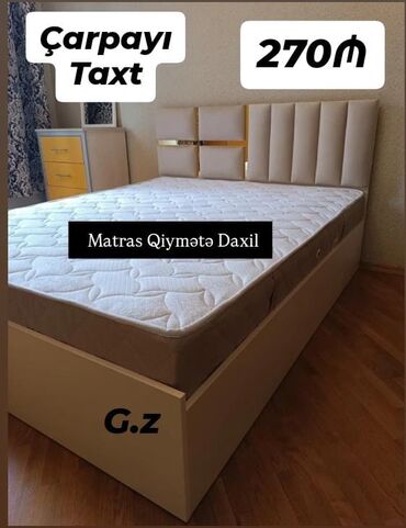 деталировка мебели: *Yeni ✨ _Taxt_ __Çarpayı_ 270Azn* 🔹İstehsal Rusiya Laminat 18/lik