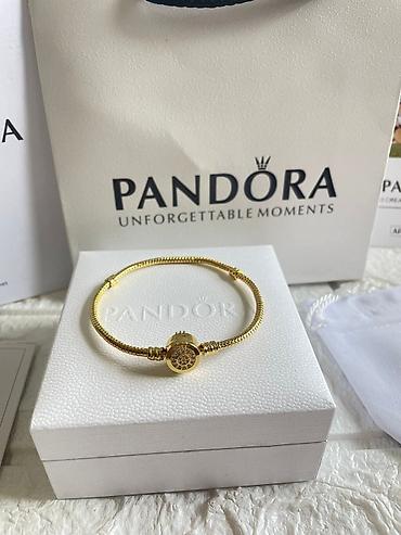 Narukvice: Pandora narukvica – klasična “snake chain” narukvica sa okruglom — 10