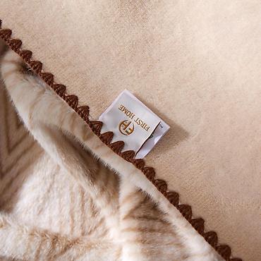 mikrofiber: First Home brendinin ultra-yumuşaq pledi - Material: qalın, tüklü — 2