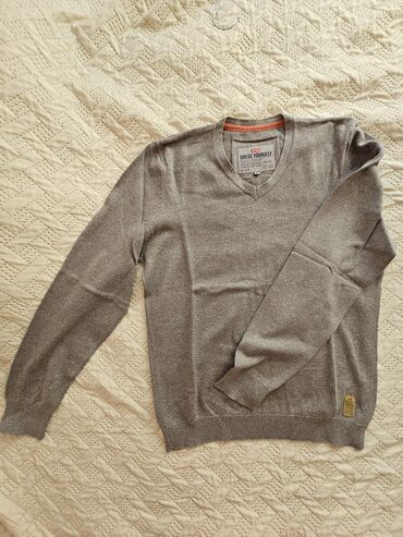 boss muske majice: Sweater, M (EU 50), color - Brown