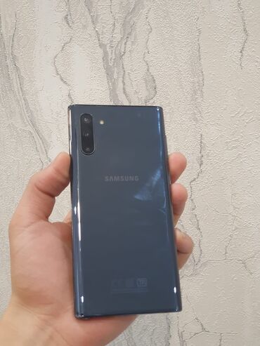 Samsung: Samsung Note 10, 256 GB, rəng - Qara, Barmaq izi, Face ID