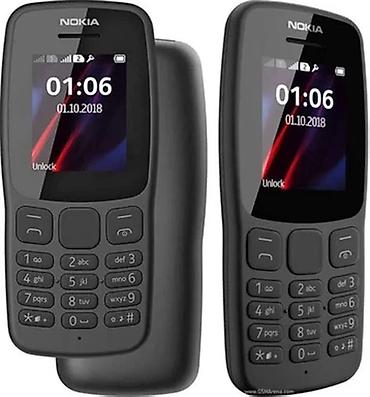 nokia lumya: Nokia 106, rəng - Qara, Düyməli — 1