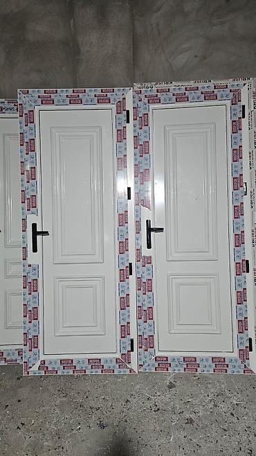 Plastik qapılar: PVC qapı və pəncərələr - Material: PVC profil (üzərində qoruyucu — 3