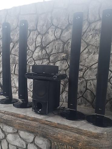 Musiqi mərkəzləri: LG Ev Teatrı Sistemi – 5.1 kanal Komplekt: - 4 ədəd hündür — 3