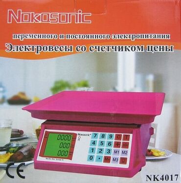 Электроника: NK4017 до 40 кг с хорошо продуманным дизайном, удобной рабочей панелью