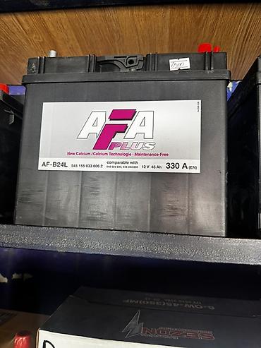 Автомобильный аккумулятор AFA Plus AF-B24L - Тип: свинцово-кислотный