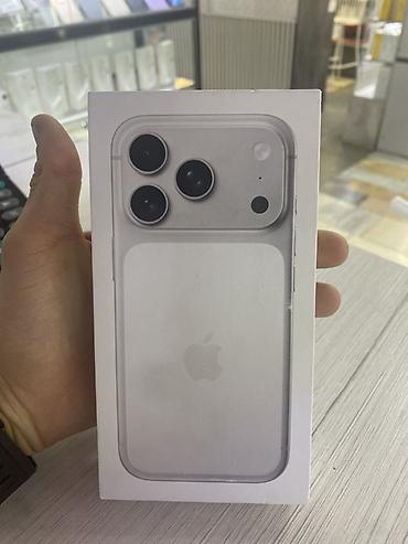 IPhone 17 Pro, Новый, 256 ГБ, Серебристый, Кабель, В рассрочку, 100 %