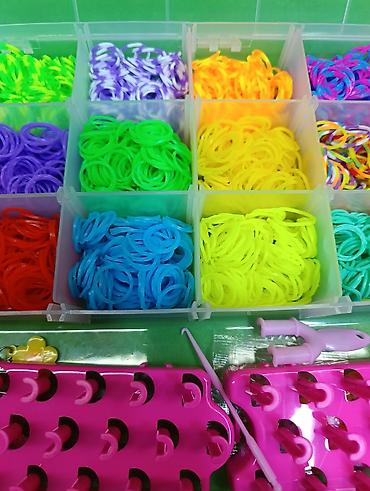 Башка товарлар: 🌈 Большой набор Loom Bands для создания ярких браслетов своими руками — 3