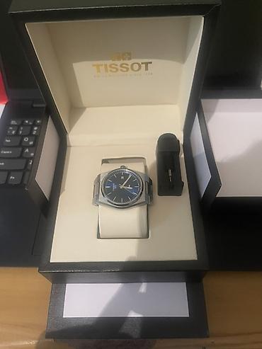 Кол сааттар: Классикалык сааттар саат, Tissot, Швейцария, Суу өткөрбөөчү, Эркектердики, Жаңы — 5