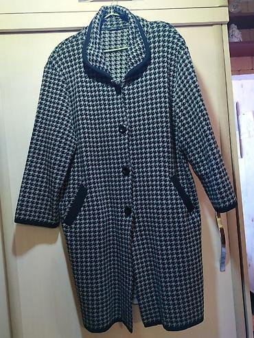 Qadın Jaket/manto. 54razmer - Naxış: klassik “it dişi” (hounds­tooth)