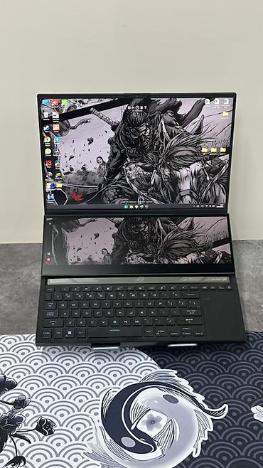 Ноутбуки ASUS: Игровой ноутбук с двумя экранами — ASUS ROG Zephyrus Duo (линейка — 1