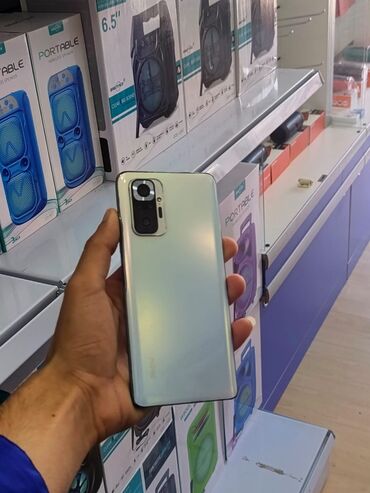 redmi pad qiymeti: Redmi Note 10 Pro, 128 GB, rəng - Ağ