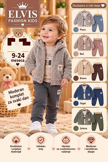 kengur paketici: ELVIS Fashion Kids – moderan komplet za bebe i mališane - Uzrast — 1