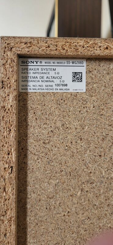 Musiqi mərkəzləri: (Boş bekar adamlar narahat etməsinlər!) Sony GZX-88d madelini — 19