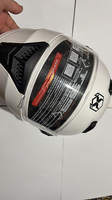 agv s: Мотоциклетный шлем интегрального типа AXX (белый матовый) - Корпус — 1