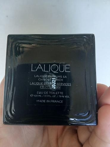 batinka kişi: Lalique Encre Noire – Eau de Toilette (100 ml) - Brend: Lalique - — 4