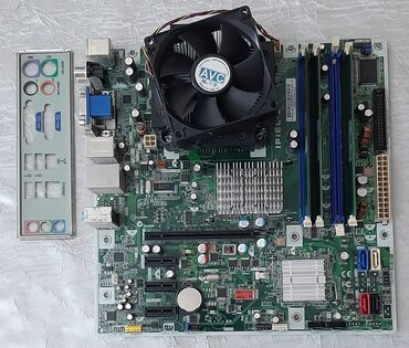 Serverlər: Bundle satılır Ana plata + CPU + Kuler + Ram - 20 AZN Platada 1