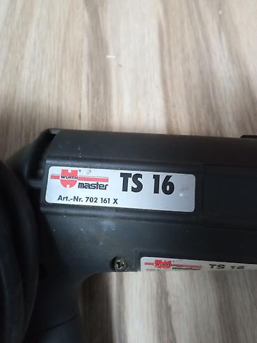 Ostali električni alati: Würth Master TS 16 – električna mašina za holsrafe - Model: TS 16 - — 4