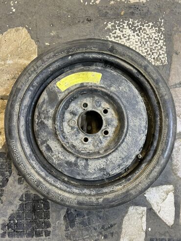 запчасти для велосипедов: Докатка (запасное колесо-«таблетка») на стальном штампованном диске