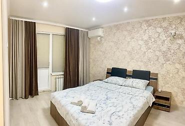 studio apartment: Сдаётся светлая 1‑комнатная квартира На сутки, ночь День, часовые,с — 1