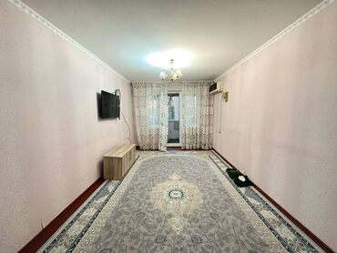 испанский дом 7 мкр: 3 бөлмө, 58 кв. м, 104-серия, 4 кабат, Косметикалык ремонт