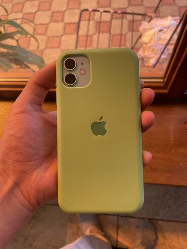 шашылыш турдо сатылат акча керек: IPhone 11, Колдонулган, 128 ГБ, Alpine Green, Каптама, 86 %