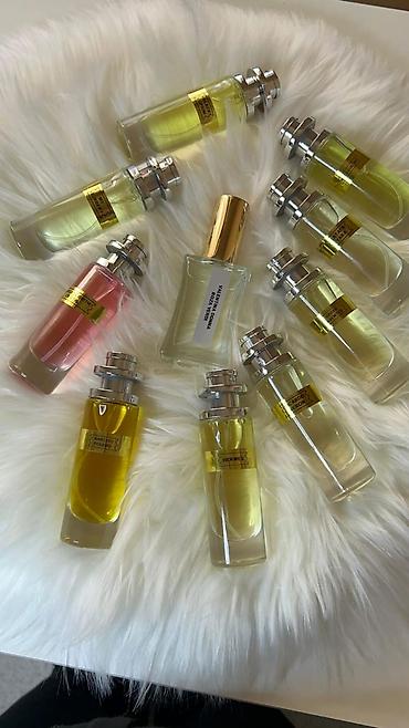 Ətriyyat: Məhsul: Brend ətir seçkiləri – şüşə sprey flakonlarda Təsvir: - Qoxu — 3