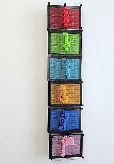 все для творчества: ПИН-АРТ (Pin Art) – настольная 3D-панель для отпечатков - Создает — 2