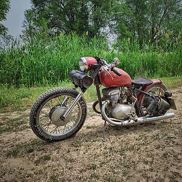 мотоцикл классический: Кастомный ретро мотоцикл в стиле bobber Иж планета 3. документы — 2