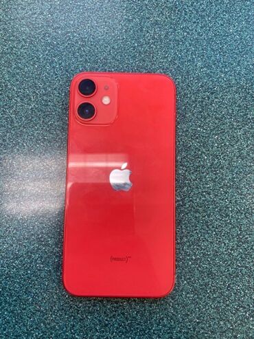 бу айфоны в рассрочку: IPhone 12, Колдонулган, 64 ГБ, Кызыл, Кабель, 98 %