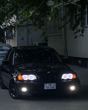 фольксваген б5 1 8: BMW 3 Series E46 sedan – qara rəng - Xarici görünüş: qara kuzov, qara