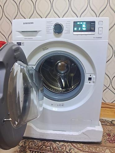 Paltaryuyan maşınlar: Paltaryuyan maşın Samsung, 7 kq, Avtomat, Qurutma var — 8