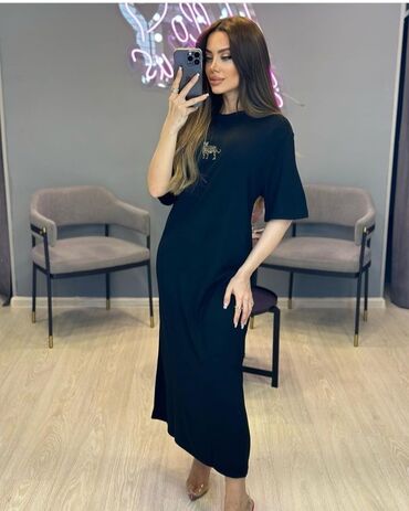 debli geyimler: Gündəlik don, Midi, One size