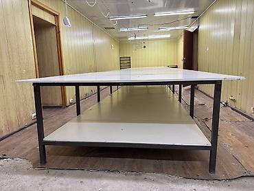 закройный стол: Закройный стол, Б/у, цвет - Белый — 1