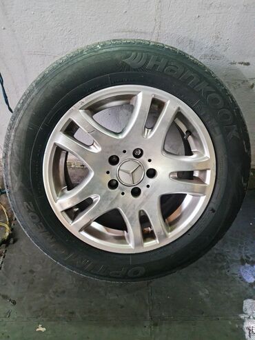 teker satsi: İşlənmiş Disk təkər Mercedes-Benz 225 / 60 / R 16, 5 Boltlu