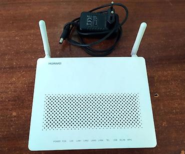 huaweı modem: Fiber optik xəttə qoşulan GPON modem Huawei, son modellərdəndir — 6