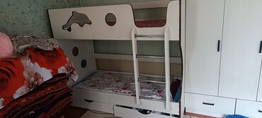 купить детскую двухъярусную кровать бу: Новый