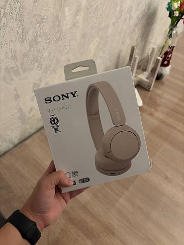 Qulaqcıqlar: İşlənmiş Simsiz (Bluetooth) Qulaqcıqlar, Sony, rəng - Bej — 5
