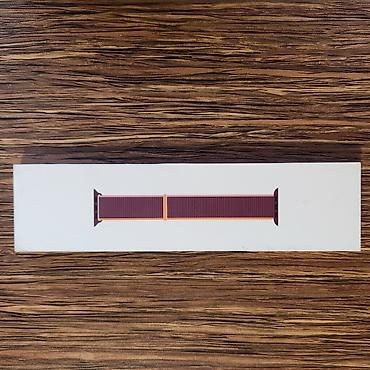 Другое: Apple Watch Plum Sport Loop 40mm kəməri. Gold Stainless Steel — 1