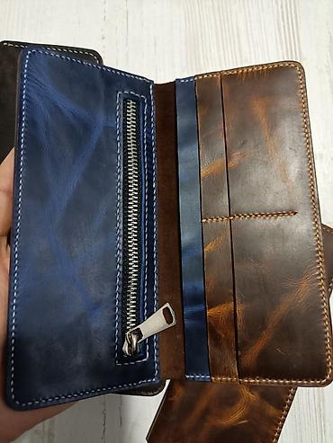 Портмоне: Портмоне лонгер Натуральная кожа — 11