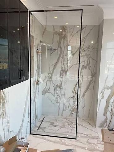 Душевые перегородки и ограждения: Стеклянные конструкции на заказ Душевые кабины, перегородки, перила — 5