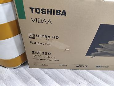 gence madem: Toshiba 55C350 – 55" (139 sm) 4K Ultra HD Smart TV az islenib — 2