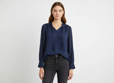 kamizelka w krowie łaty: Yessica, Women's blouse, size L