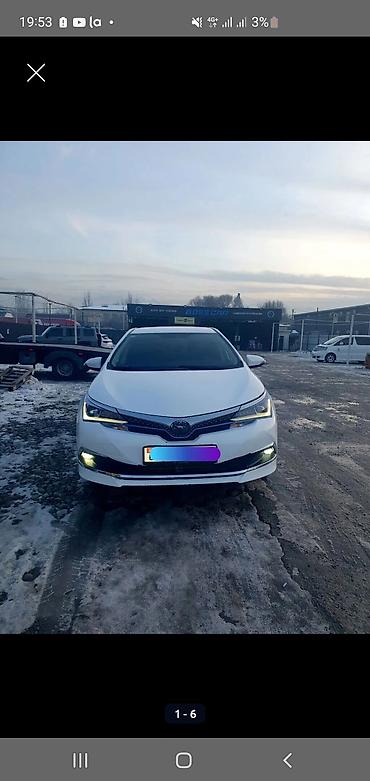 4wd 20132020: Toyota Corolla: 2019 г., 1.8 л, Автомат, Бензин, Седан — 5