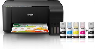 foto printer skaner kopir: Epson L3151 with Wi-Fi (A4, printer, scanner, copier, 33/15ppm