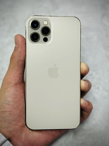 Apple iPhone: IPhone 12 Pro, Б/у, 256 ГБ, Золотой, 89 %