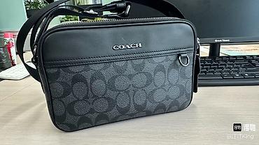 ring: Сумка через плечо COACH (New York), мужская/унисекс. Оригинал - — 4