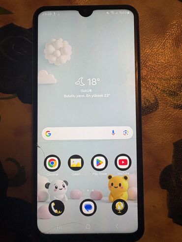 Poco: Samsung Galaxy A13, 64 ГБ, цвет - Голубой, Сенсорный, Отпечаток пальца, Две SIM карты