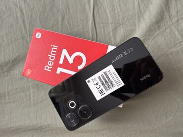 проверить свободный номер мегаком: Redmi, Redmi 13, Колдонулган, 128 ГБ, түсү - Кара, 2 SIM